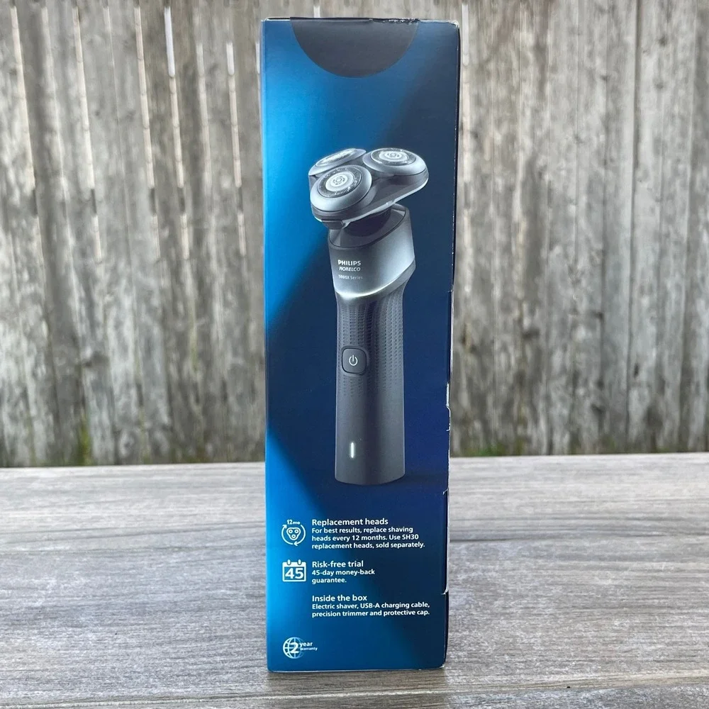 Philips Norelco Shaver 5000X Mens OS Black ‎ X5004/84 Electric Rotary Razor NEW
